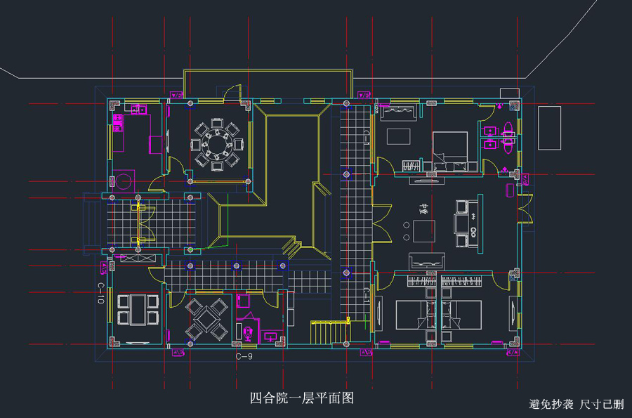 徽派中式建筑設計