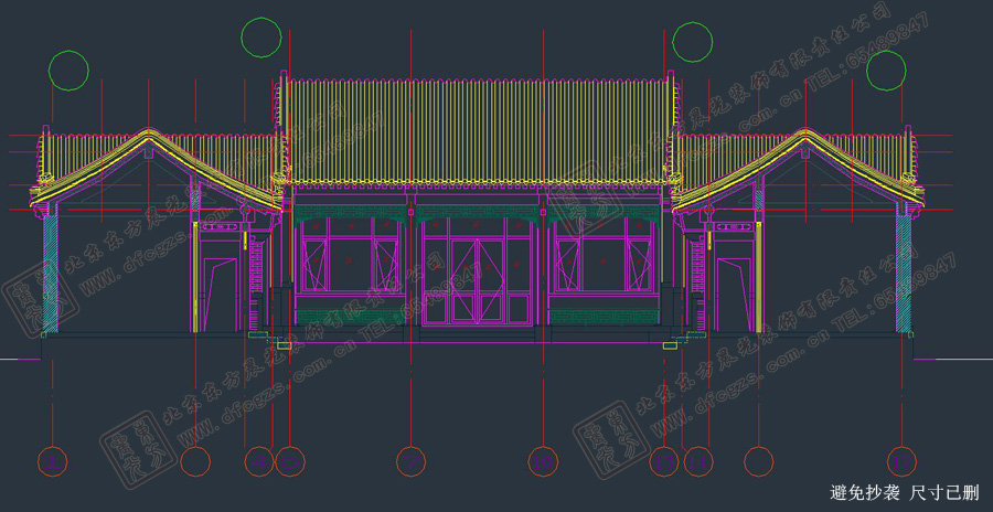 農村兩進中式建筑案例