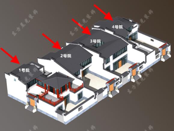 徽派三合院設計