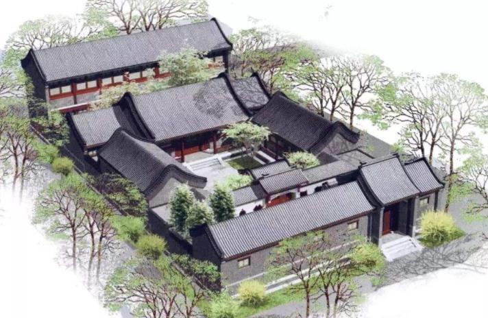 三進四合院