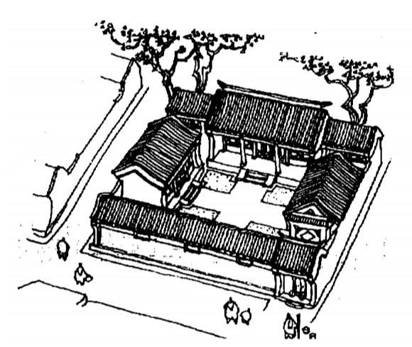 一進四合院